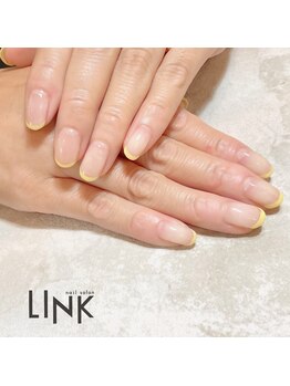 リンク(LINK)/パステルイエローフレンチ