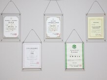 フリーダム(Freedom)/【認定証（サロン）】