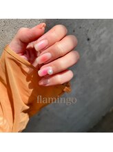 フラミンゴ(flamingo)/キャンペーンネイル