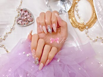 ワンホンネイル 新宿(Rumi Nail)/アートネイル/やり放題/10本