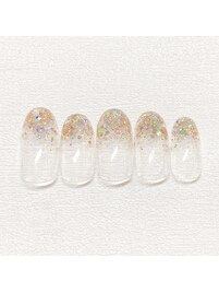 ラメグラデーション