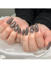 エマ(emma.)/【ワンカラー×ラメライン】