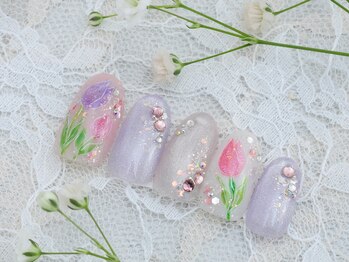 ディアリーネイル(Dearly Nail)/チューリップデザイン