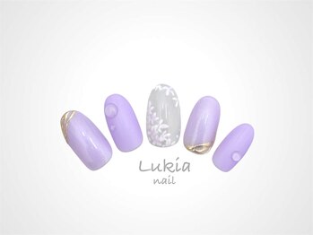 ルキア(Lukia)/ラベンダー◇ミラーネイル
