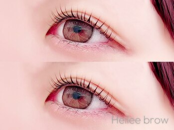 ヘイリーブロウ 栄店の写真/[栄/アイブロウ/束感まつげパーマ］コスパ◎大人女性の魅力をパリジェンヌ×HBLで引き出す!納得の仕上り*