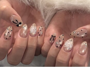 ラボテ ニュイ(laboT nuit)の写真/”自慢したくなるようなデザイン”にプロのネイリストが彩ります☆ニュアンス～トレンドまで幅広く対応可◎