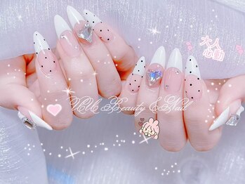 ユーユービューティネイル 上野御徒町店(UU Beauty&Nail)の写真/【チップ長さ出し7580円~】持ち込みOK!推しを詰め込んで★[上野/上野御徒町/スカルプ/長さだし]