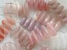 【自爪】ちゅるんワンカラーorラメグラー   ￥4980