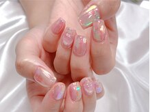 シェリーラメール 渋谷(cherielamer)/うるうる氷ネイル　￥9,500