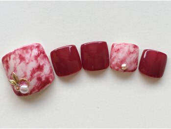 ネイルサロン リーチェ(Riche)/フットジェル定額/9,800円コース