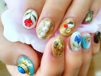 ネイルサロン シェル(Nail Salon SHELL)/気分上々！ゴージャスネイル