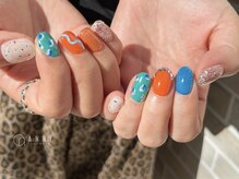 アンネ 東心斎橋店(ANNE)/カラフルネイル 担当ari