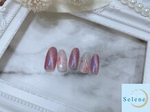 ネイルサロンセレーネ(Selene)/お花＆マグネットネイル☆