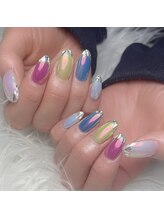 モモ(Momo)/オーロラ×ガラスフレンチ