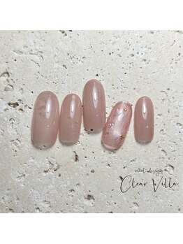 ネイルサロンクリアヴィラ(nail salon clear villa)/simple &nbsp;Officeコース¥5990