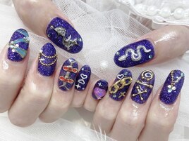 キャラ衣装モチーフネイル☆