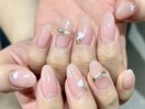 シンプルアートネイル