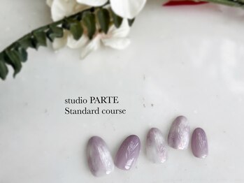 スタジオパルテ ネイルアイラッシュ(studio PARTE)/定額ハンド　スタンダードコース