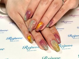 水滴を付けて涼しげに☆