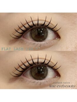 アイミーアイビューティー 宇都宮江曽島店(ime eyebeauty)/エクステ フラットラッシュ140本