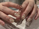 キラキラニュアンスネイル