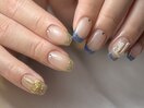 ラメフレンチ