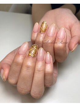 ネイルサロン ローズ(Rose)/しきつめビジュー