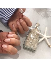 アンバー(Amber)/赤フレンチネイル☆