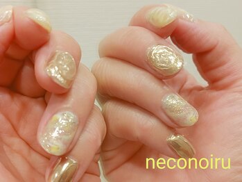 ネコノイル(neconoiru)/マーブルネイル