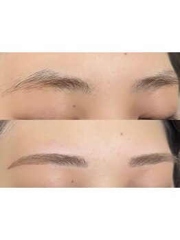 アイブロウメニューがあるサロン