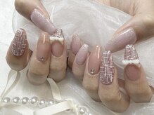 フィオレネイル(fiore nail)/ツイードネイル