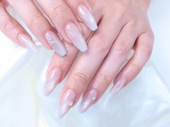 ティア 白山店(Tia)の写真/ちゅるんとした今どきnailならマグネット♪当日予約OK☆【マグネット初回オフ込み¥5500】