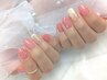 初回限定☆オフ込トレンドDesignハンドネイル (アート2本付き) 6,000円