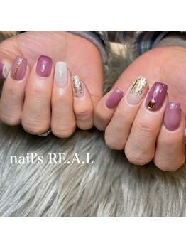 ネイルズリアル 倉敷(nail's RE.A.L)/春ネイル