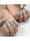 ワンカラーネイル ¥3800