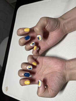 ホワイト(WHITE)/定額ネイル