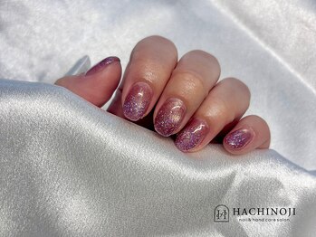 ハチノジネイル/マグネット×ラメグラ