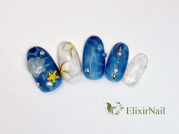 エリクサーネイル 池袋(Elixir Nail)/定額cやり放題/クーポン使用