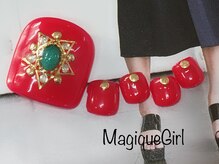 ネイルサロン マジックガール(Nail Salon MagiqueGirl)/【フットネイル】