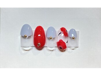 ネイルアンドアイ ミント(nail&eye mint)/1月キャンペーンネイル