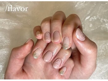 スラッシュフレーバー(/flavor)/バレンタインネイル♪