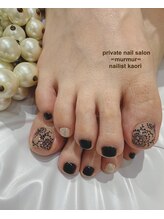 プライベート ネイルサロン マーマ(murmur)/花柄ネイル