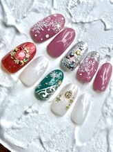 ネイルサロンアンドスクール エーアール(AR)/クリスマスキャンペーンネイル