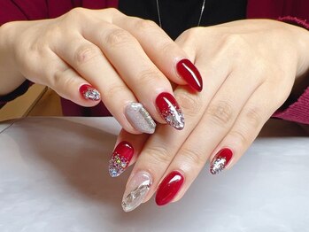 ネイルサロン ジュノ(JUNO)/アート4本コース 担当あおい