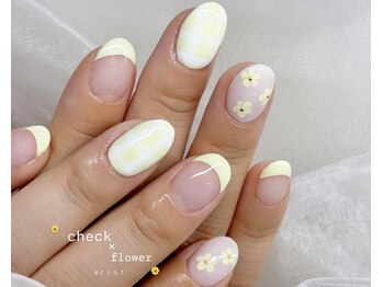 エクラ(eclat)/イエロー×フラワー