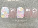 【春ニットネイル】