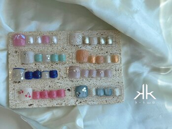 ケーツーネイル(k-two nail)/8月 foot monthly
