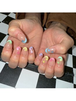 モレリア 心斎橋店(morelia)/カラフルネイル