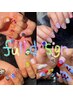 【hand】10本フルデザインコース　￥8500