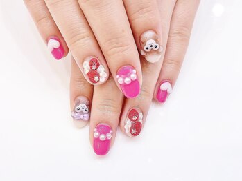 ネイルコレクション ピンク(Nail Collection Pink)/ジェル放題＋キャラクター追加